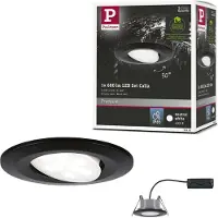 Paulmann 92461 Calla LED-inbyggnadsbelysning LED 6 W Svart (matt)