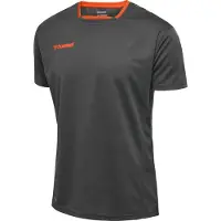 Hummel Matchtröja Authentic Poly - Vit/Svart Barn, storlek 128 cm