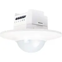 Niko 25457 Rörelsedetektor Infälld 360 ° Relä IP20