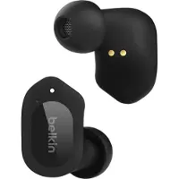 Belkin SoundForm Play In-ear headset Bluetooth Svart Headset, Laddningsfodral, Svettresistent