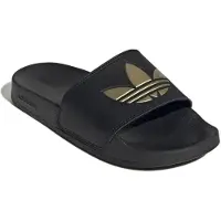 Adidas Originals Pantolette 'Adilette Lite' guld / svart