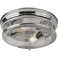 Searchlight Taklampa Edinburgh, dimbar, Förkromad / silver, Vardagsrum / matsal, Metall, Taklampa