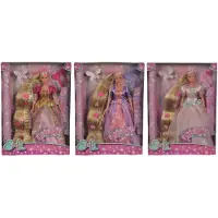Simba Steffi Love Rapunzel docka 3 typer Assorted