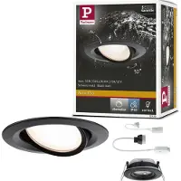 Paulmann 92460 LED-inbyggnadsbelysning LED Svart (matt)