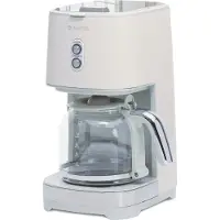 Ginza.se Champion: Kaffebryggare 12-koppar/1,5L KB610 Creme White Series