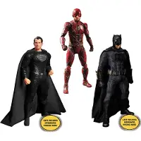Mezco Justice League Deluxe Stål Figurer 1/12 Boxset 15 17 Cm