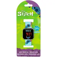 Kids Euroswan Stitch LED-klocka med kalender Zegarek LAS4039