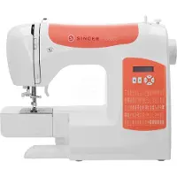 SINGER C5205GR - Symaskin - 80 stygn - 6 enstegsknapphål - LCD bildskärm - grå