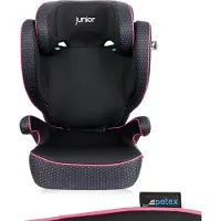 Petex Basic Plus 1602 pink HDPE nach ECE R129 Bilbarnstol Rosa