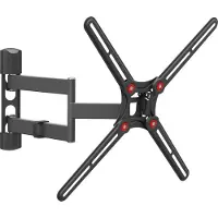 Barkan Mounting Systems Mounting Systems BM343LP, 165,1 cm (65), 75 x 75 mm, 400 x 400 mm, -5 - 15°, 360°, Svart