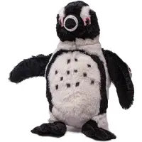Wild republic Svartfotad Pingvin Plush, Fyllt Djur, Present till Barn, Cuddlekins 30 cm