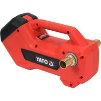 YATO pump 18V för vatten och olja 1800 l/h 1x3,0Ah