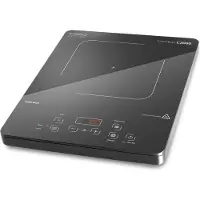 Caso Comfort C2000, Svart, Bänkdiskmaskin, Induktionshäll med zon, Glass-keramisk, 1 zone(s), 1 zone(s)