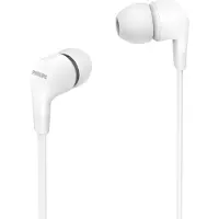 Philips TAE1105WT Trådanslutna in-ear-hörlurar med inbyggd fjärrkontroll. Vita.