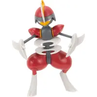 Pokémon Caesurio Battle Feature Figur - 11,5 cm Officiell rörlig samlarfigur (Ålder 4+) Licensierad av Jazwares