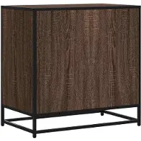 vidaXL Byrå brun ek 70x41x70 cm konstruerat trä