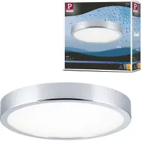 Paulmann Aviar 70882 LED-badrumstakbelysning 20 W Varmvit Krom