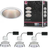 Paulmann Spotlights , Cole, dimbara, Metallisk, Hall, Metall, Modern