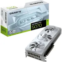 Gigabyte Grafikkort - - GeForce RTX 5070 EAGLE OC ICE SFF 12G - GDDR7 - 7680 x 4320 - PCI-E 5.0