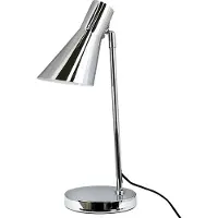 Dyberg Larsen Bordslampa , DL12, Metallisk, Vardagsrum, Metall, Design