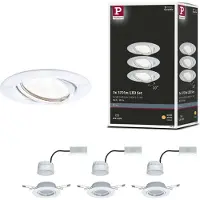 Paulmann 93423 Base Inbyggnadsbelysning Set 3 st LED LED 15 W Vit