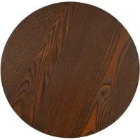 vidaXL Bistrobord mörkbrun 40 cm MDF