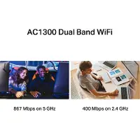 Mercusys AC1300 USB-nätverksadapter MA30H