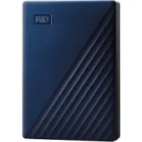 Western Digital WD My Passport for Mac WDBK6C0060BBL - Hårddisk - krypterat - 6 TB - extern (portabel) - USB 3.2 Gen 1 - 256 bitars AES - blå