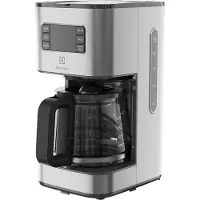 Electrolux E5CM1-6ST, Droppande kaffebryggare, 1,375 l, Malat kaffe, 1000 W, Rostfritt stål