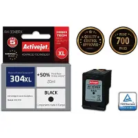 ActiveJet AH-304BRX Ink (replacement for HP 304XL N9K08AE; Premium; 20 ml; black)