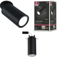 Paulmann Turnal Coin 3SD EBL schwarz 93088 LED-inbyggnadsbelysning LED 6 W Svart (matt)