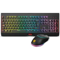 Krom Kabala Rgb Trådlöst Speltangentbord Och Mus Spanska