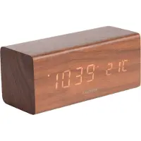 Karlsson KA5652DW Block väckarklocka