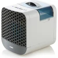 Domo DO154A, Bärbar avdunstningsluftkylare, Grå, Vit, Knappar, 0,75 l, 44 dB, 160 mm