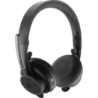 Logitech UC Zone Wireless - Headset - på örat - Bluetooth - trådlös - aktiv brusradering
