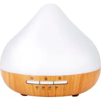 Grundig Aroma diffuser med LED och timer - Vit/trä