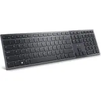Dell Pro Premium Collaboration KB900 - Tangentbord - samarbete - bakgrundsbelyst - trådlös - 2.4 GHz, Bluetooth 5.1 - QWERTY - USA, internationellt - grafit - med 3 years NBD Advance Exchange