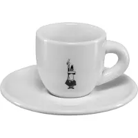 Bialetti Moka kopp Istituzionale vit, porslin