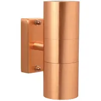 Nordlux Vägglampa utomhus TIN, dimbar, Koppar, Metall, Modern