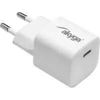 Akyga AK-CH-22 USB-laddare 25 W 1x USB-C Power Delivery Vit Inomhus