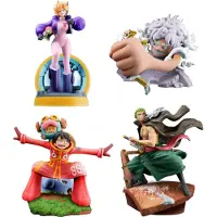 Megahouse One Piece Petitrama Mini Logbox Re Birth Egghead Set 9 Cm Figur