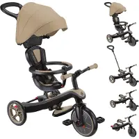 Globber Explorer Trike 4 In 1 Trehjuling Barnvagn