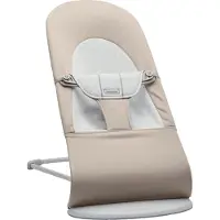 BabyBjörn skötväska BALANCE Soft Woven/Jersey, gul beige/blågrå, 005383
