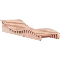 vidaXL Solsäng 205x60x31,5 cm massivt douglasträ