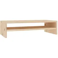 vidaXL Skärmställ 50x24x13 cm massiv furu