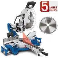 Scheppach Cirkelsågsav geringssåg med beläggning och laser HM 305 SL