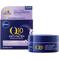 Nivea Ansiktsvård Nattvård + LugnandeQ10 Plus Anti-rynk nattkräm