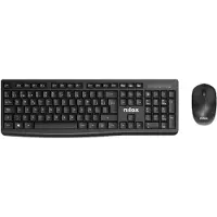 Nilox Nxkmwe012 Trådlöst Tangentbord Och Mus