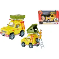 Simba Fireman Sam terrängfordon med takaltan, leksaksfordon