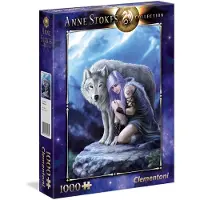 Clementoni - 39465 - Anne Stokes Collection - Protector Pussel för Vuxna och Barn - 1000 Bitar